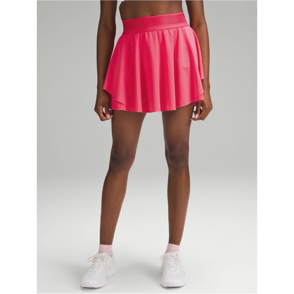 Lululemon Court Rival High-Rise Skirt Lip Gloss Pink 4 Tennis Skirt
